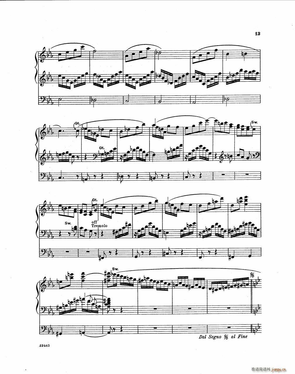 Becker Reme op 40 Sonate 1(钢琴谱)13