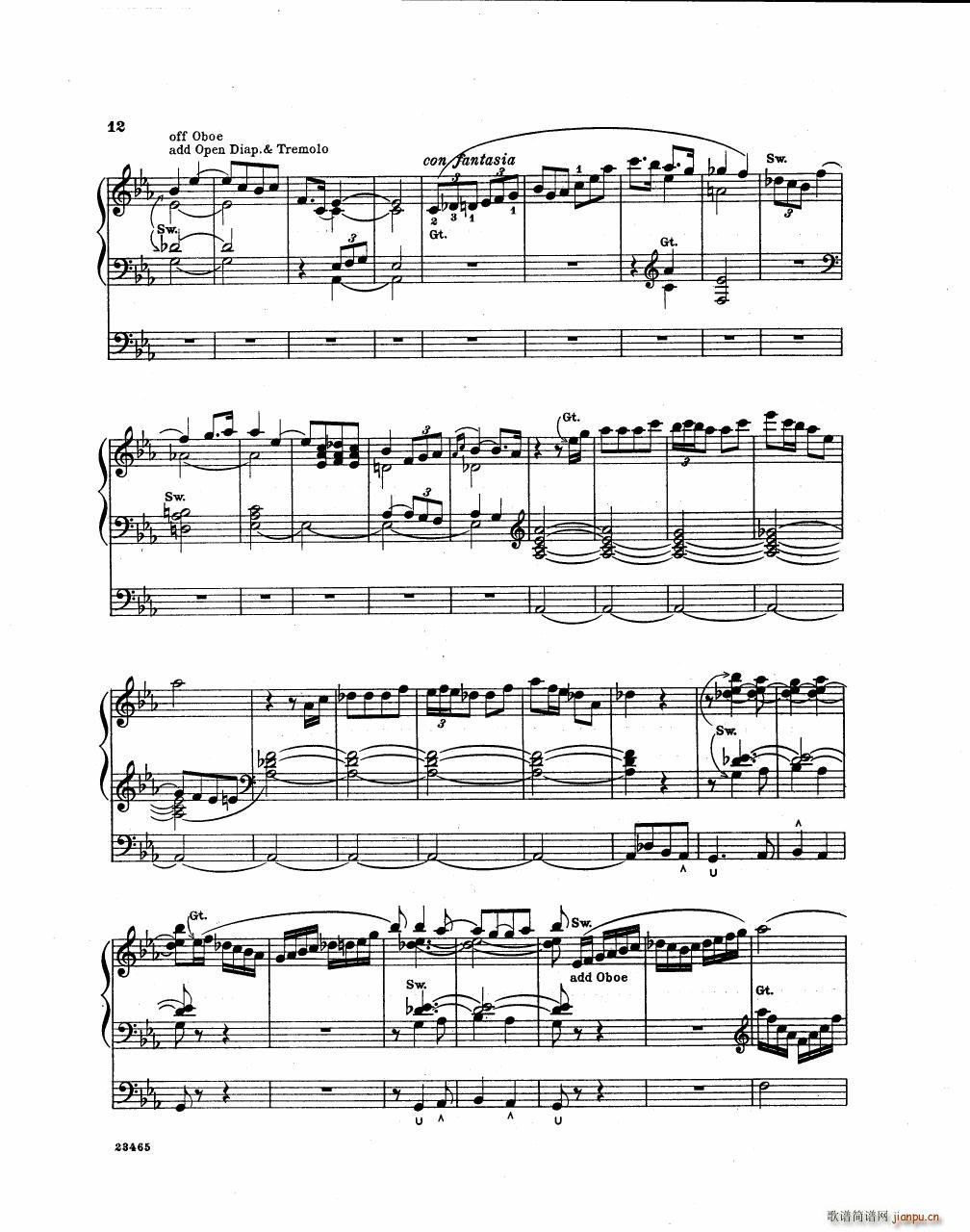 Becker Reme op 40 Sonate 1(钢琴谱)12