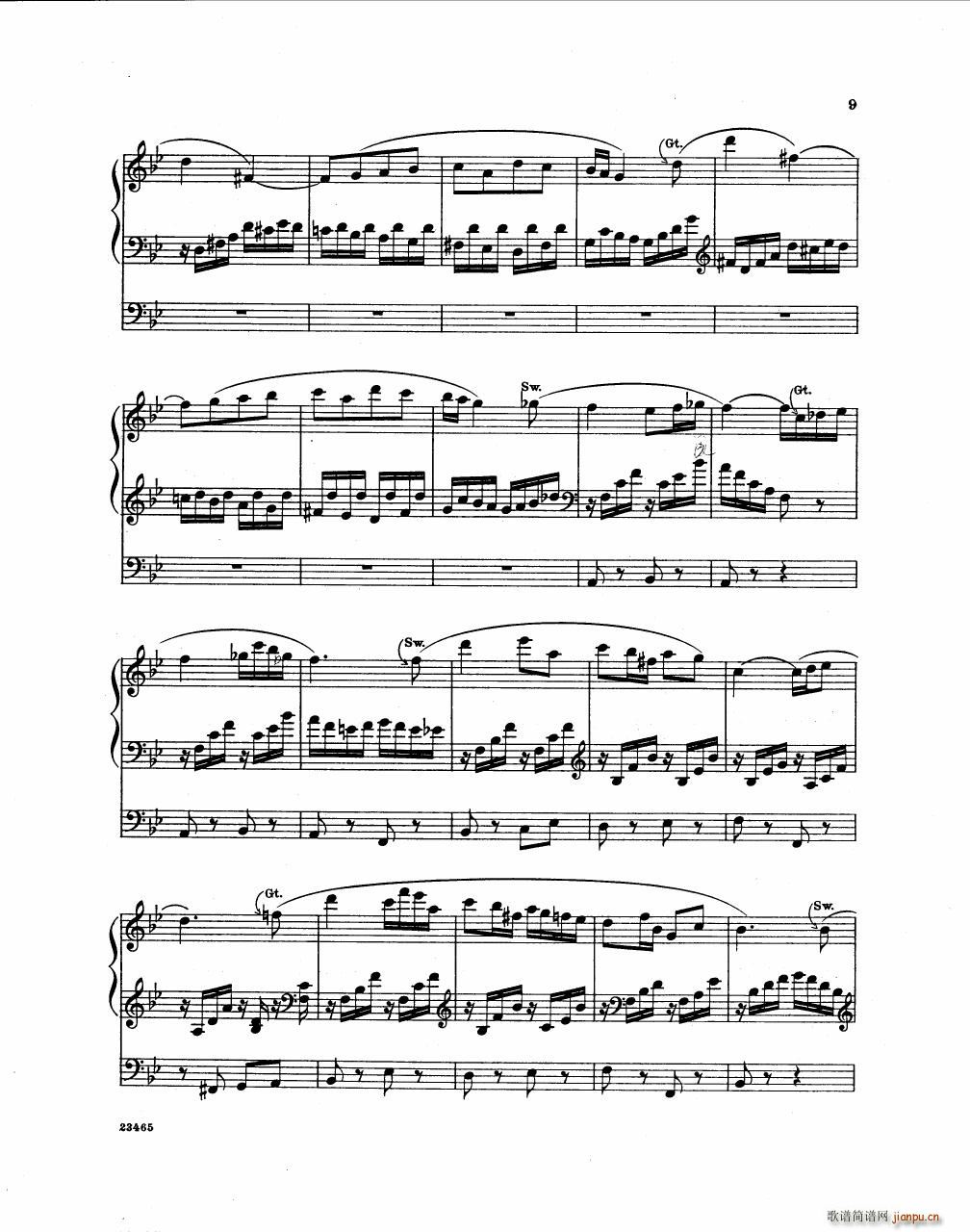 Becker Reme op 40 Sonate 1(钢琴谱)9