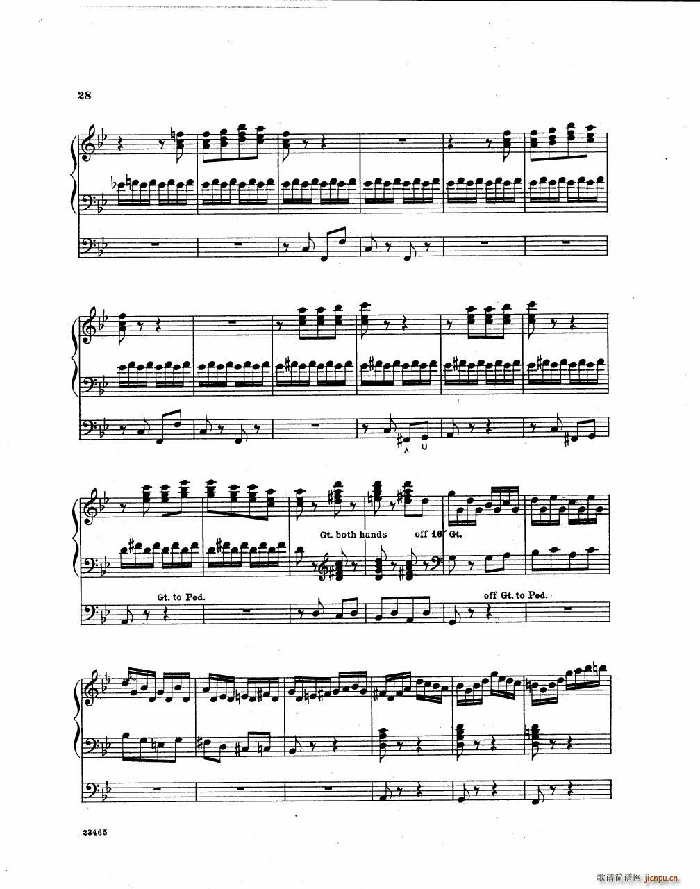 Becker Reme op 40 Sonate 1(钢琴谱)28