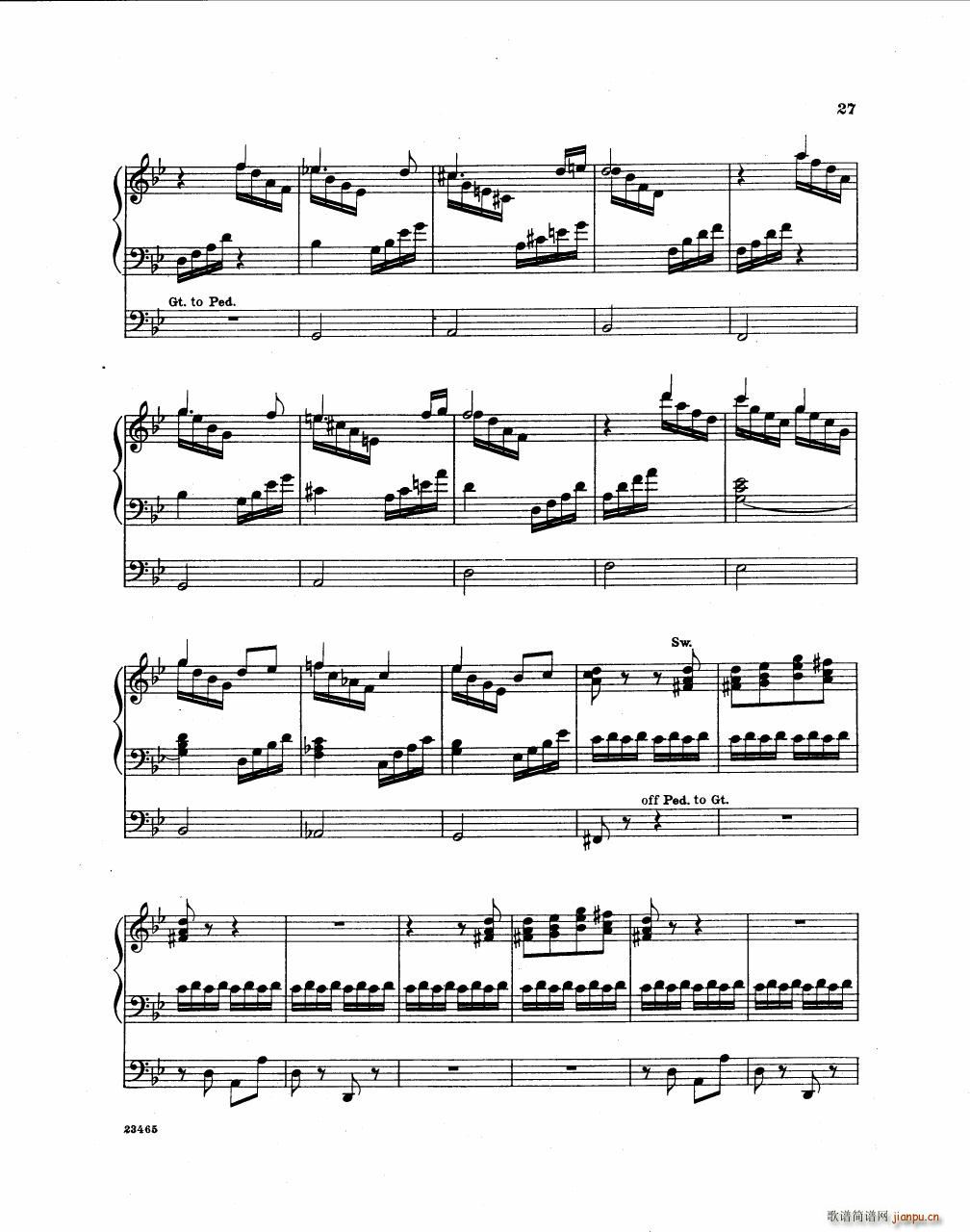 Becker Reme op 40 Sonate 1(钢琴谱)27