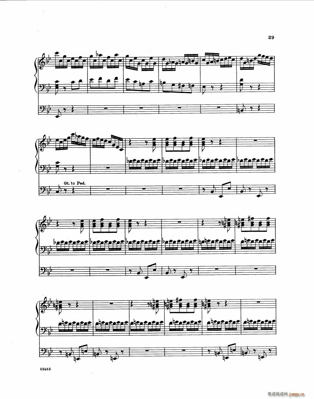 Becker Reme op 40 Sonate 1(钢琴谱)29