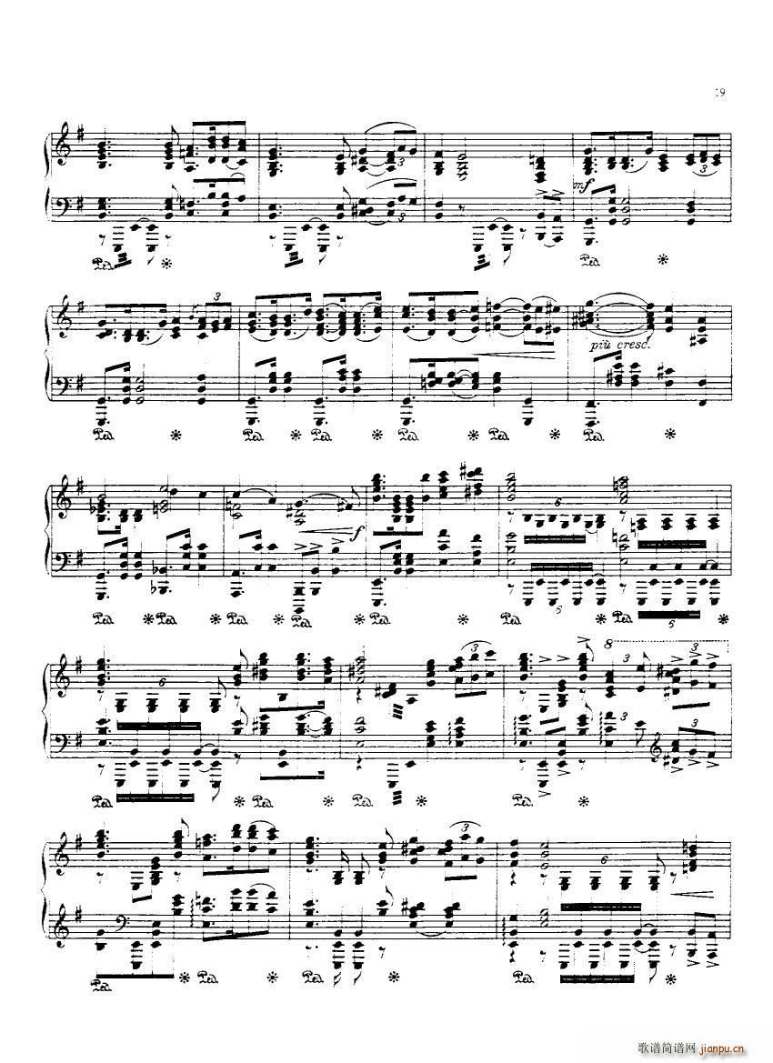 Beach Op 60 Variations on Balkan Themes(钢琴谱)19