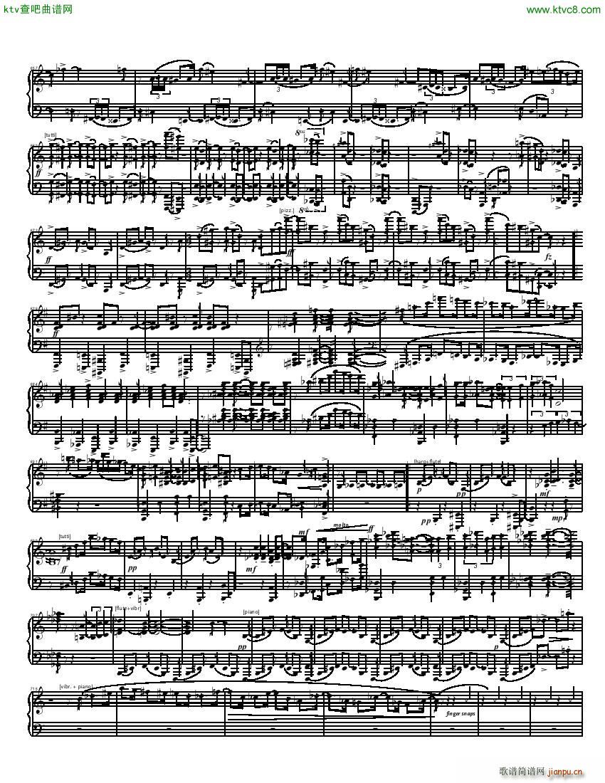 Bernstein Hawley Symphonic Dances from WSS(钢琴谱)21