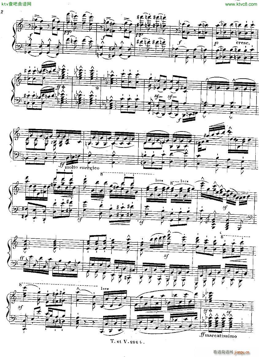 Berlioz Liszt Symphonie Phantastique 二(钢琴谱)20