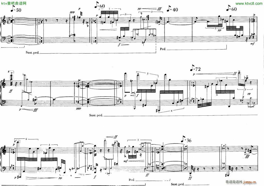 Berio Sequenza IV(钢琴谱)11