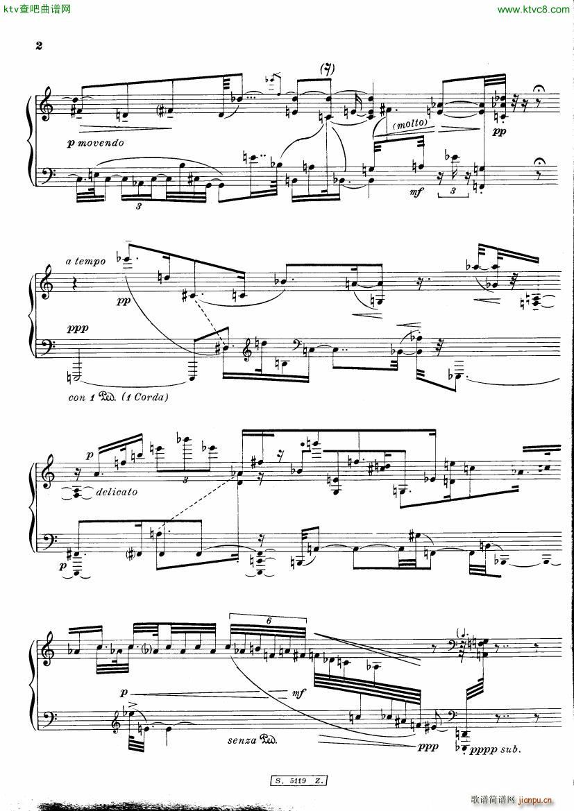 Berio Cinque Variazioni(钢琴谱)3