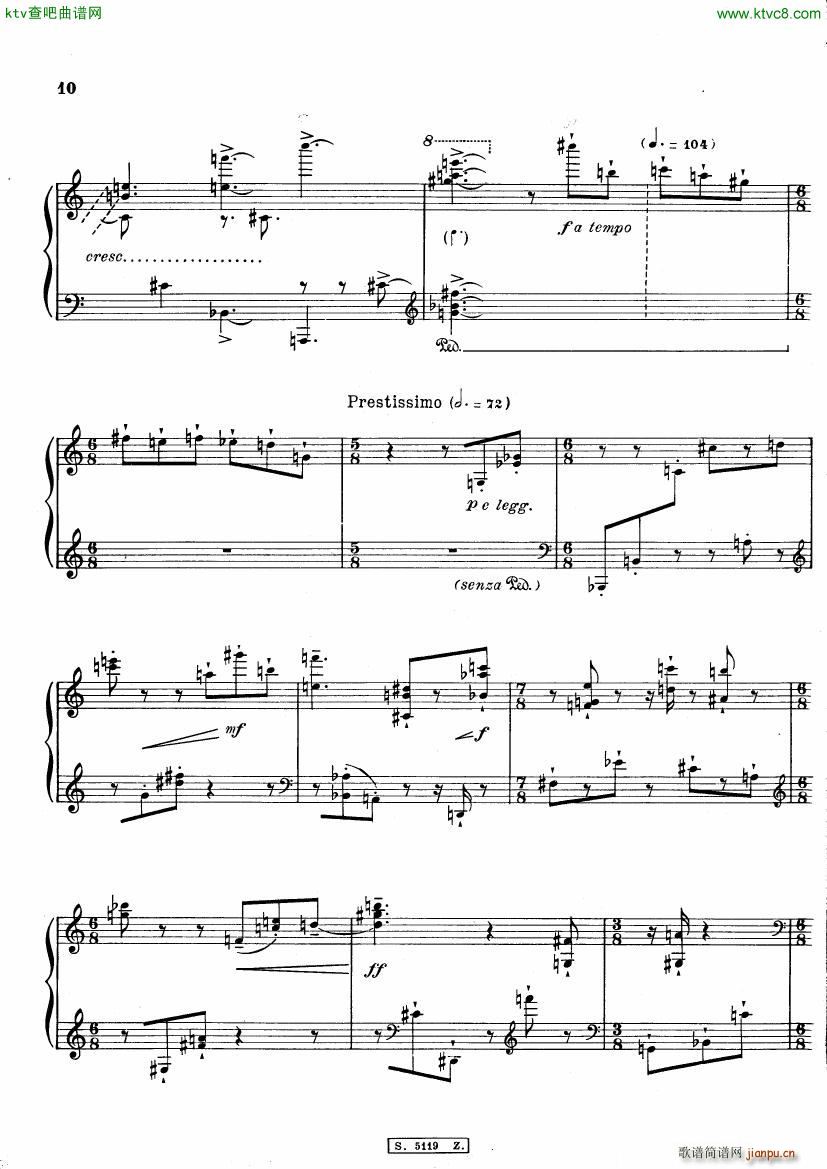 Berio Cinque Variazioni(钢琴谱)11