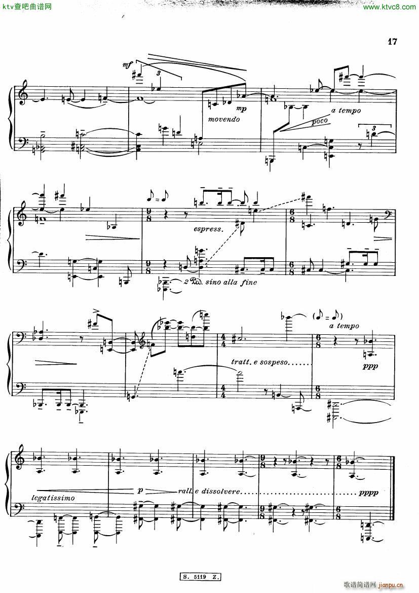 Berio Cinque Variazioni(钢琴谱)18