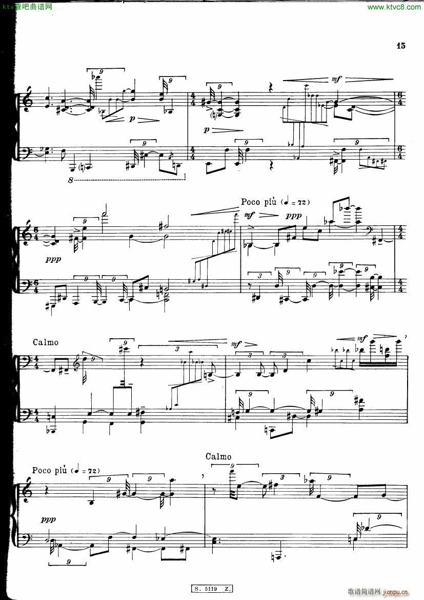 Berio Cinque Variazioni(钢琴谱)16