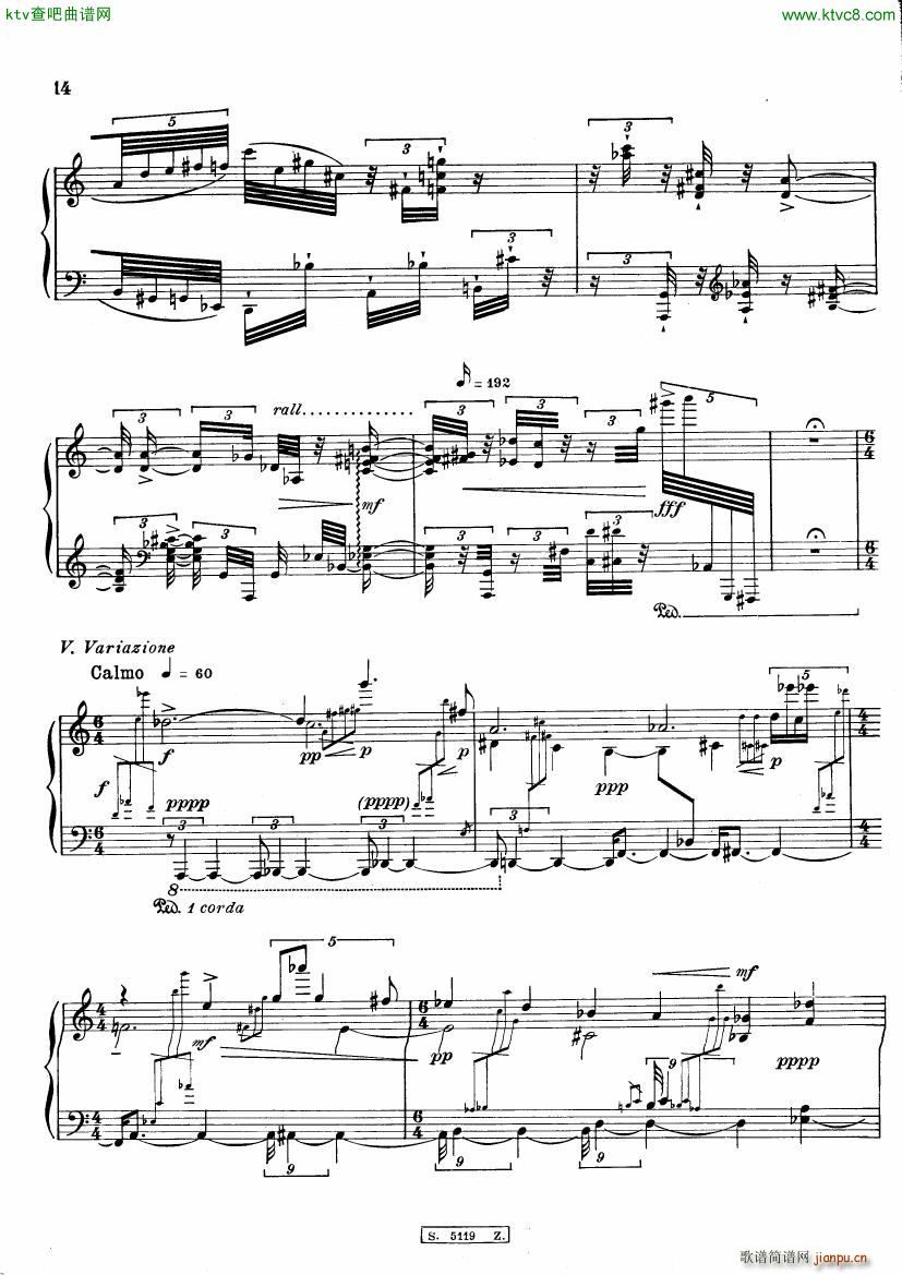 Berio Cinque Variazioni(钢琴谱)15