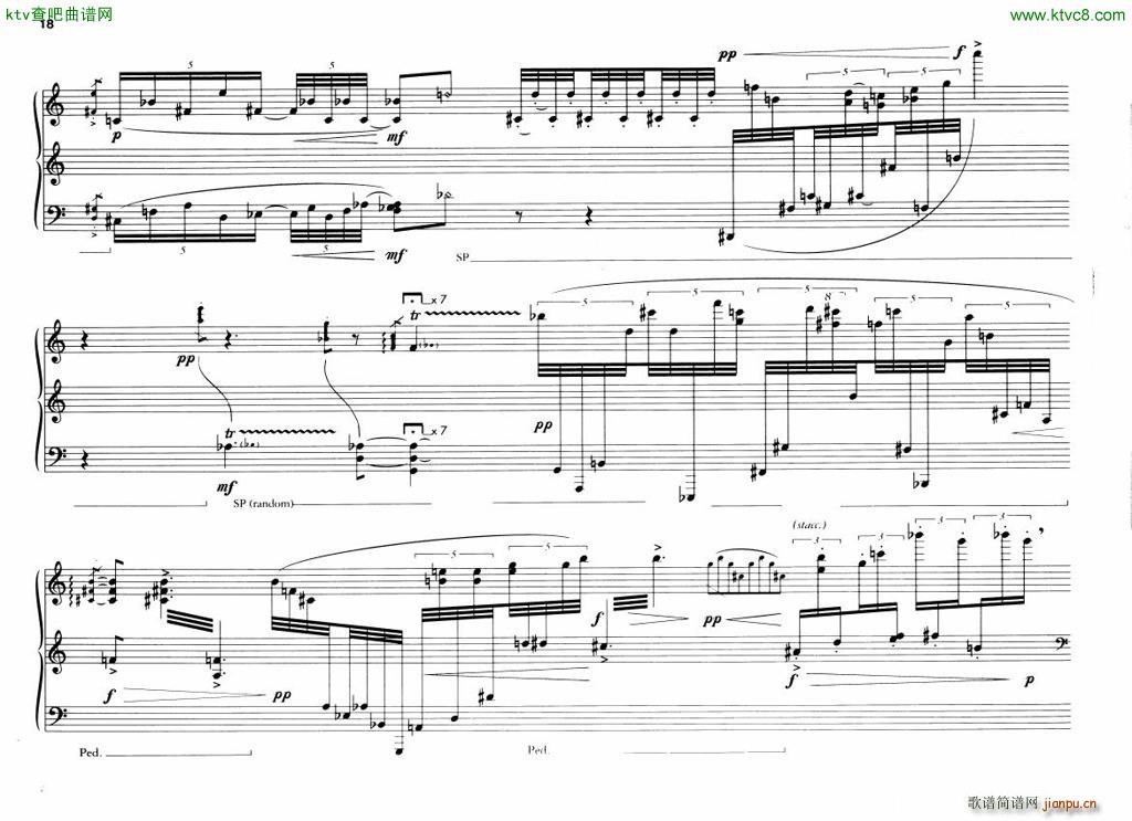 Berio 6 Encores for Piano(钢琴谱)18