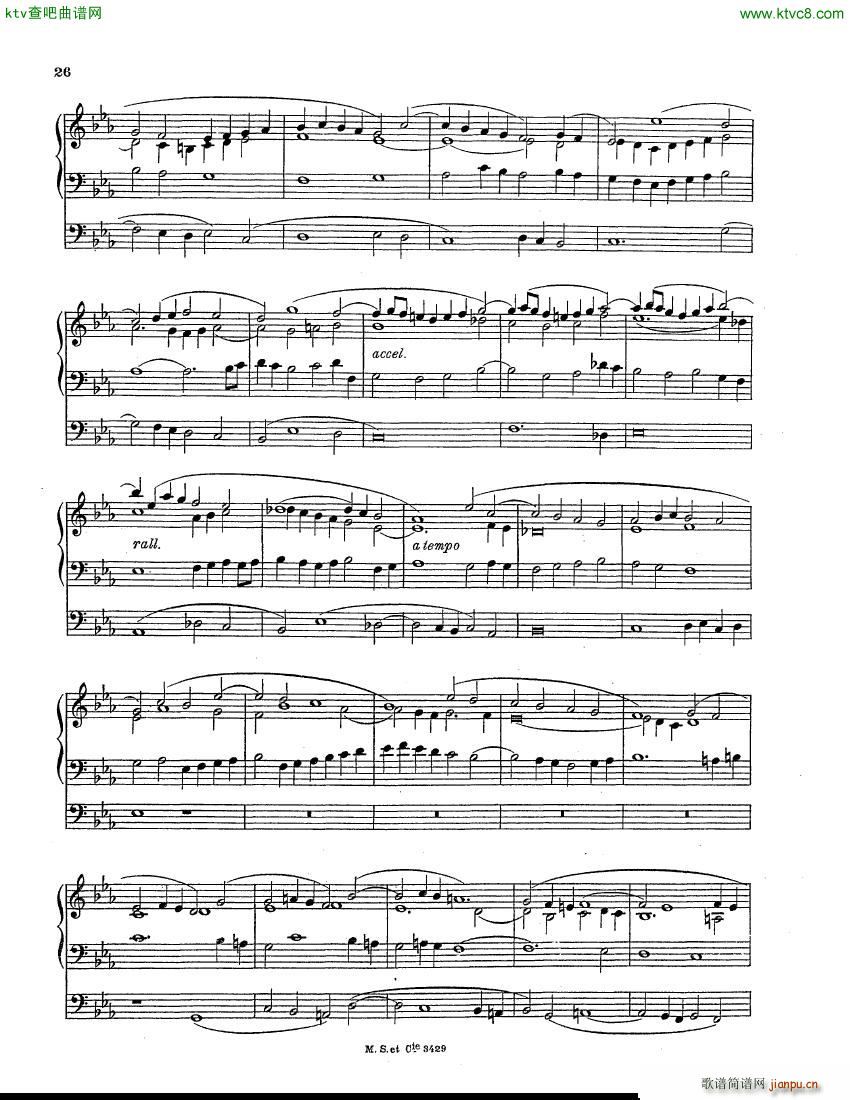 Beobide Fantasia Offertorio organ(钢琴谱)5