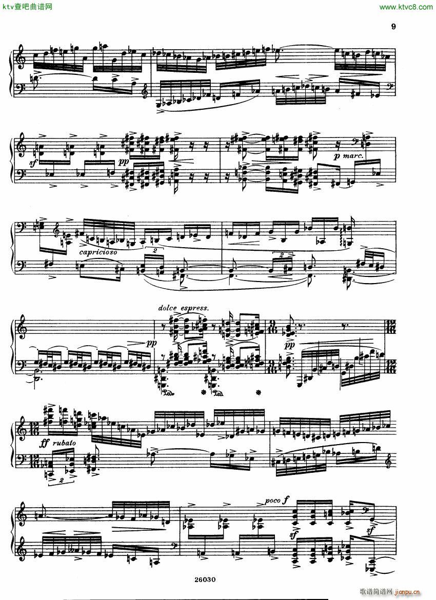 Bentzon op 10 Toccata(钢琴谱)7