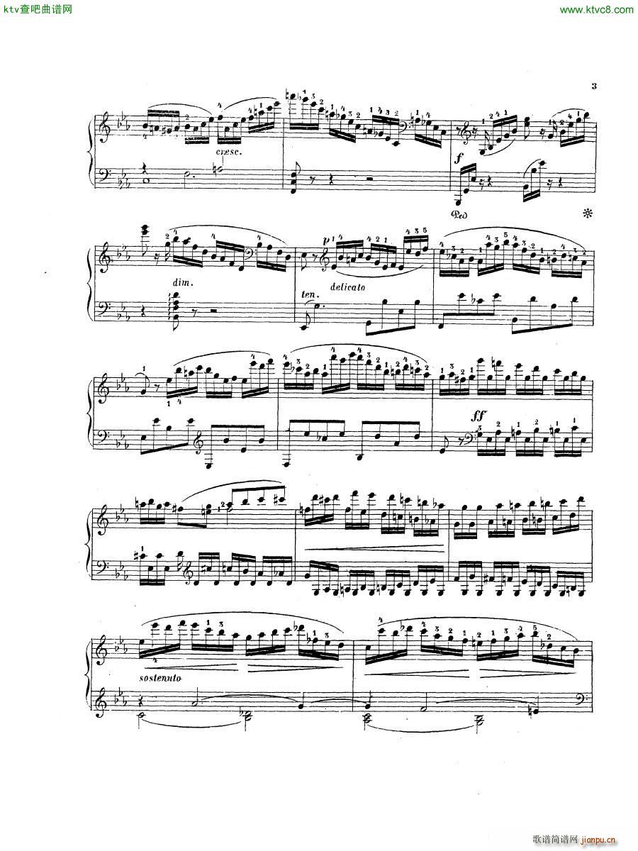 Bennett Toccata in C minor(钢琴谱)5