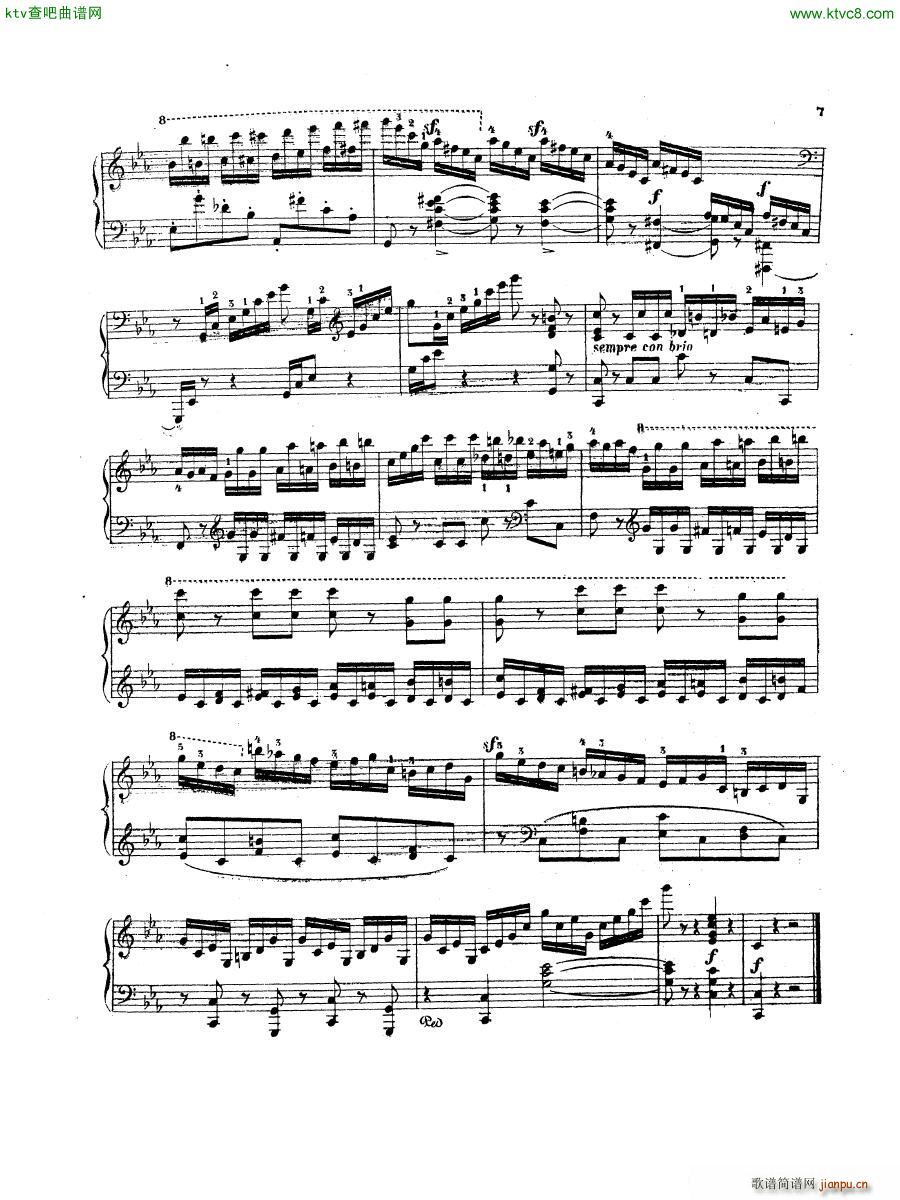 Bennett Toccata in C minor(钢琴谱)9