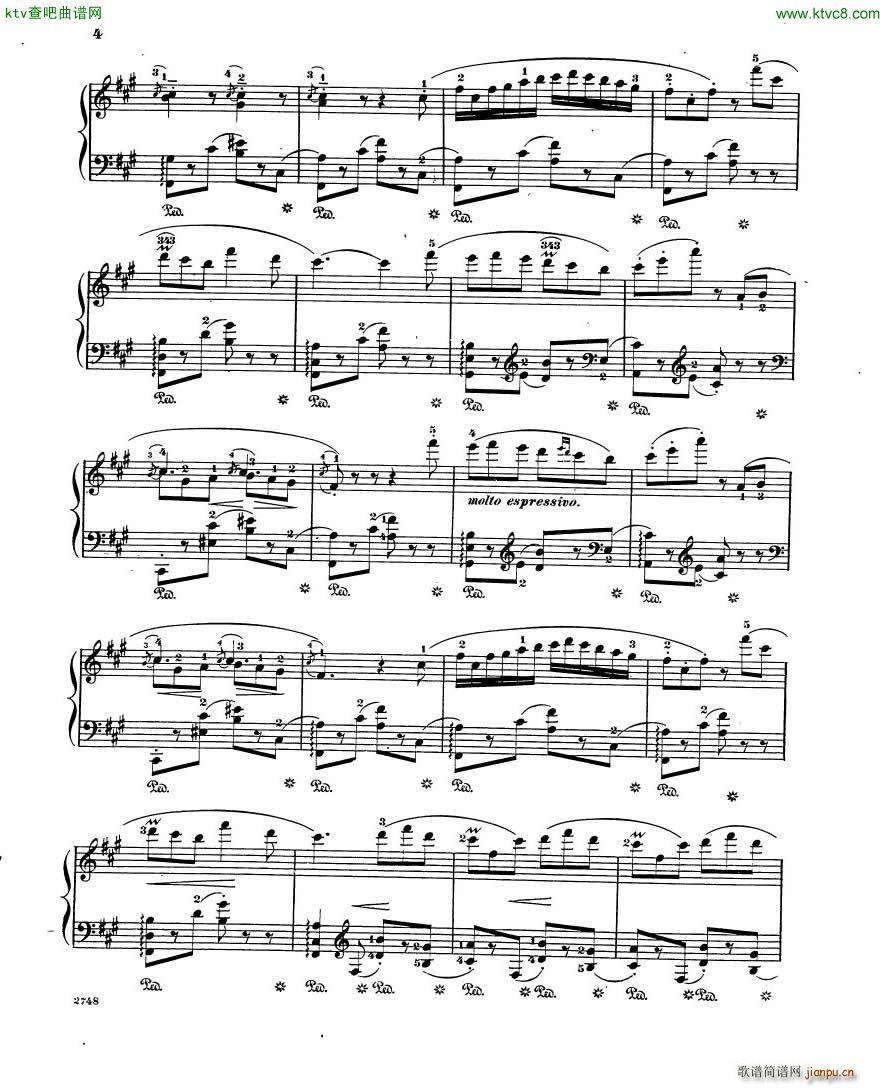 Bendel By Moonlight(钢琴谱)3