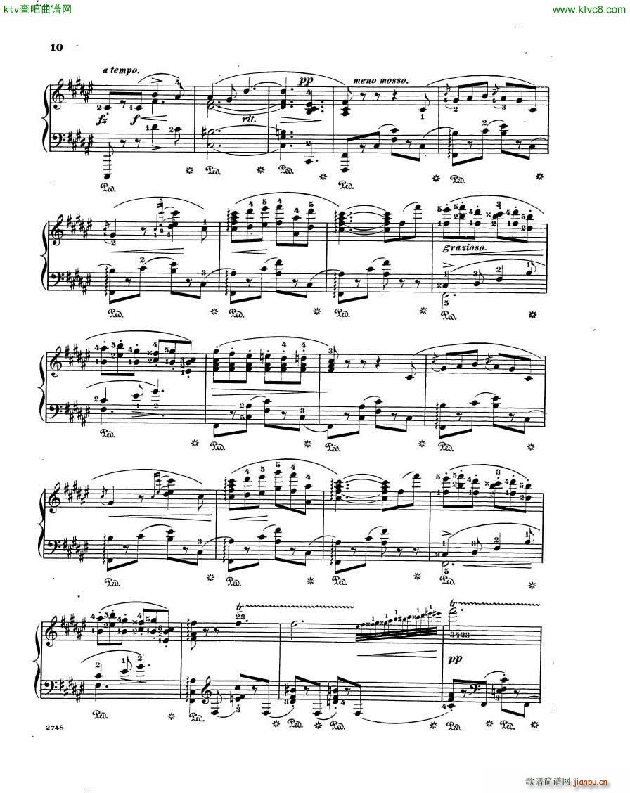 Bendel By Moonlight(钢琴谱)9