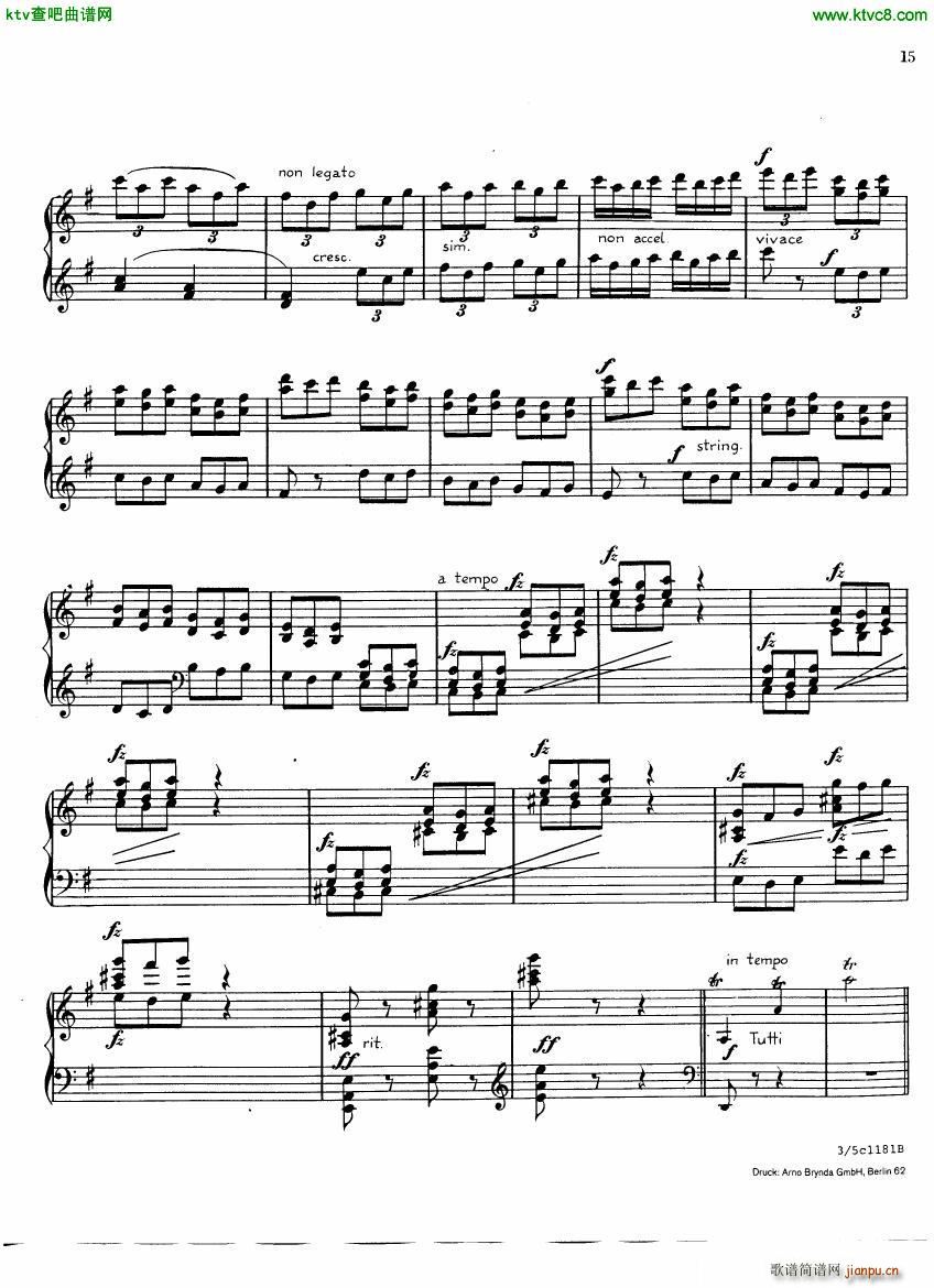 Kempff Beethoven Kadenzen(钢琴谱)29