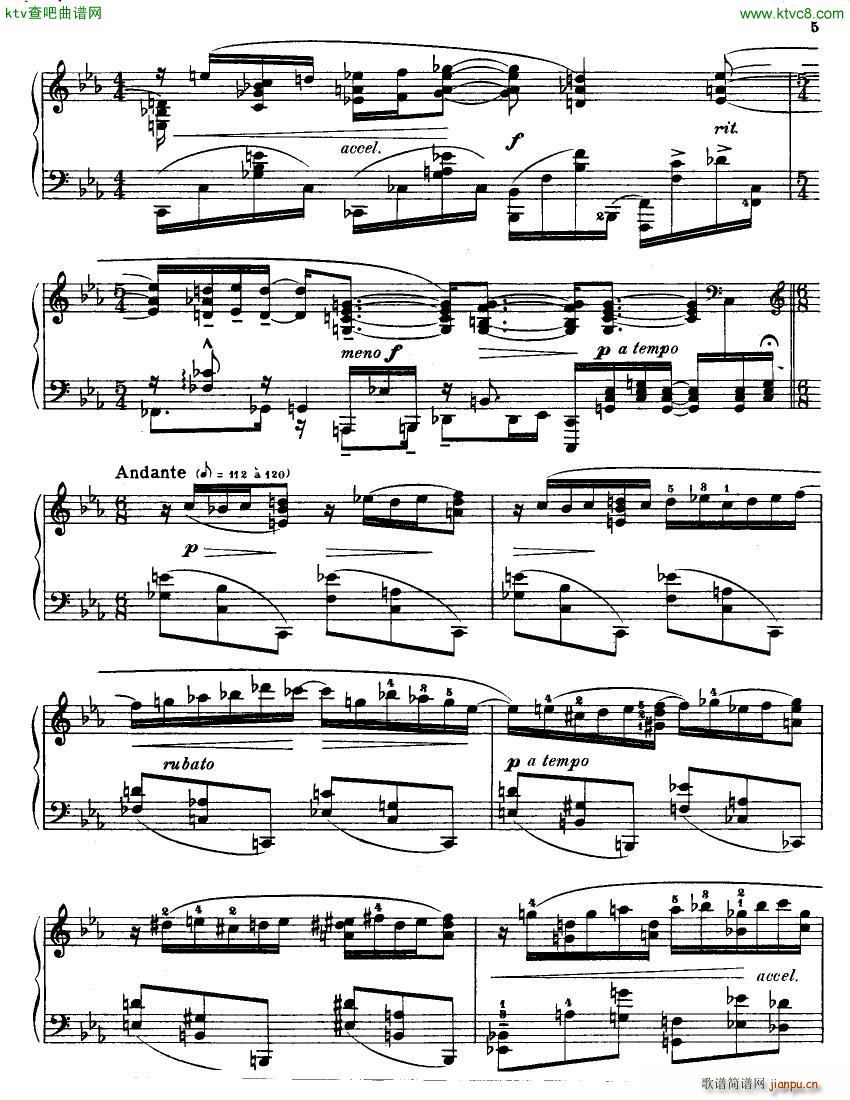 Blanchet Op 29 Premiere Ballade(钢琴谱)3