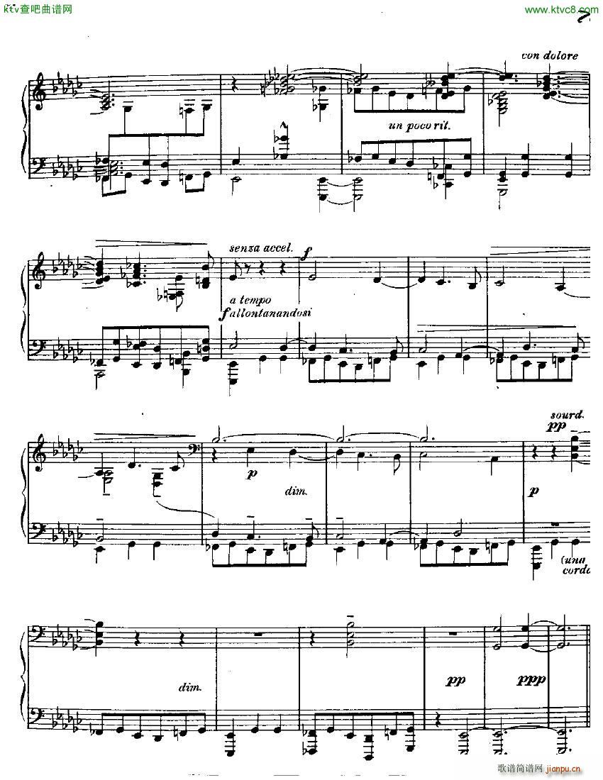 Blanchet Op 28 Toscin Passacaglia(钢琴谱)5