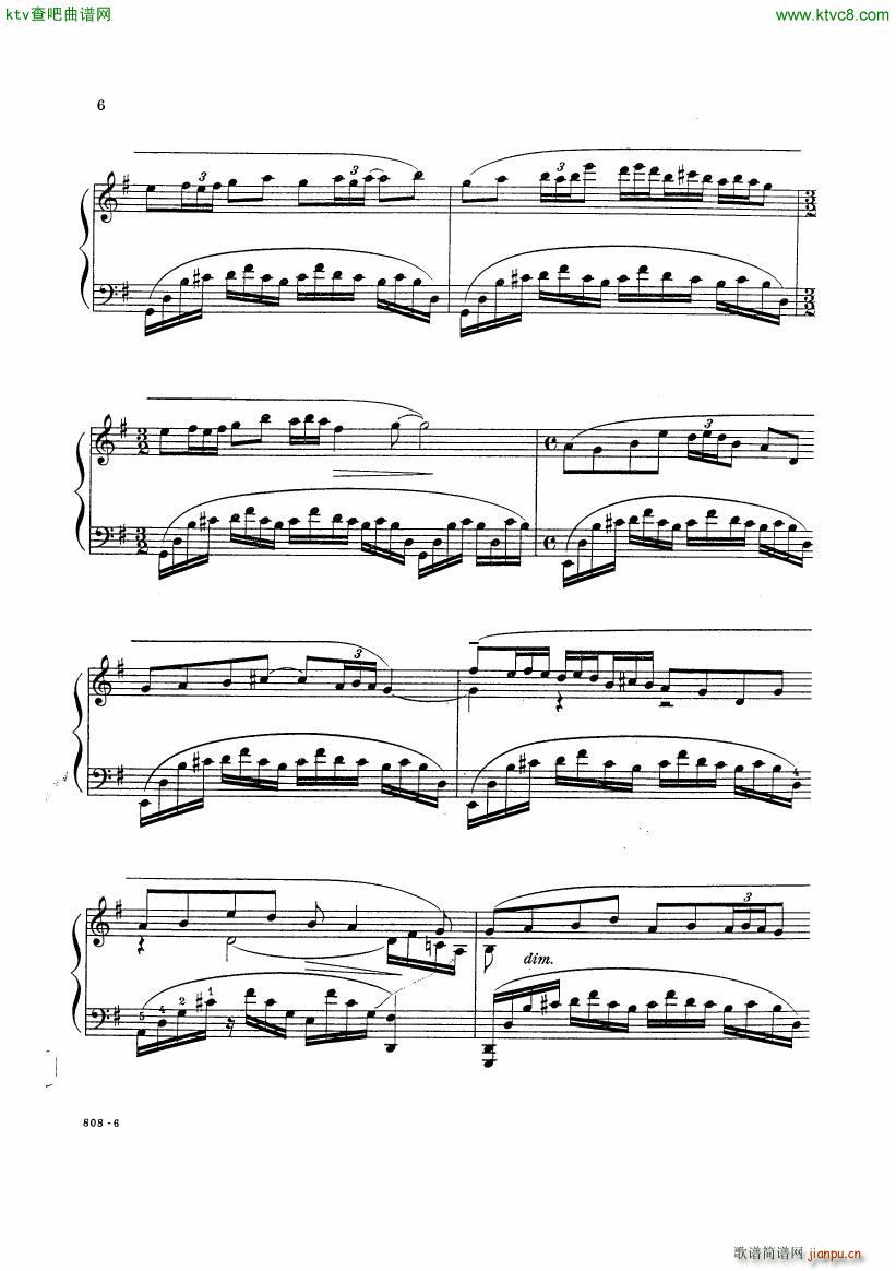 Blanchet Op 18 Turquie(钢琴谱)29