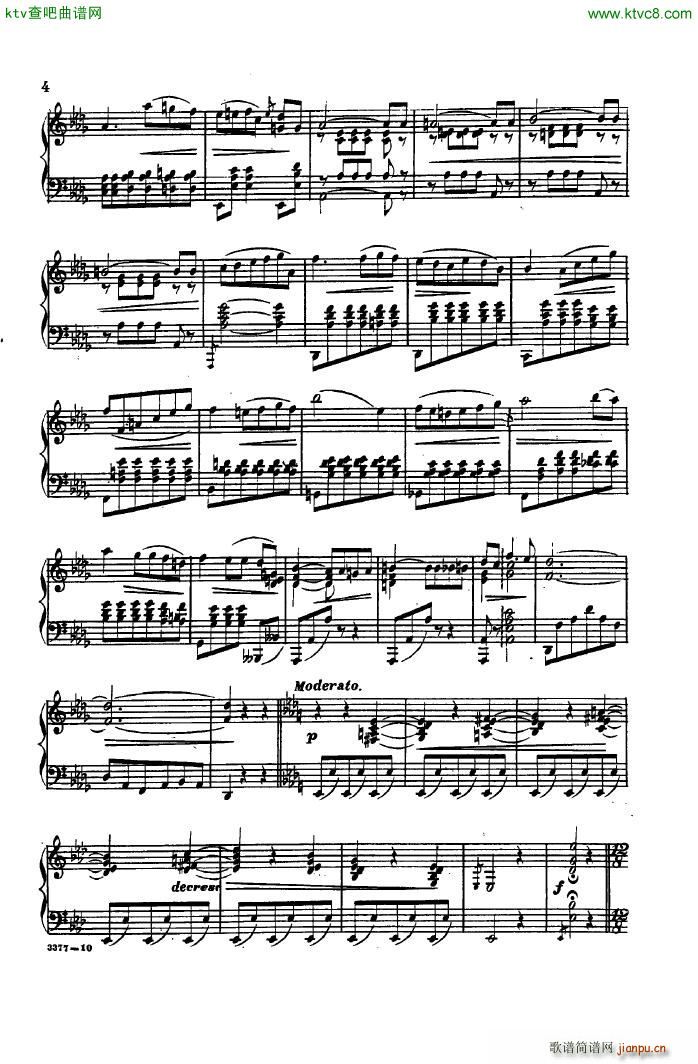 Bizet Blake Carmen Grande Potpourri de Concert(钢琴谱)3