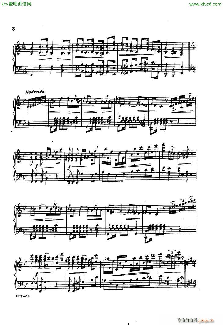 Bizet Blake Carmen Grande Potpourri de Concert(钢琴谱)7