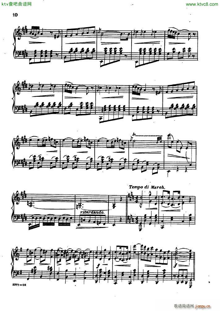 Bizet Blake Carmen Grande Potpourri de Concert(钢琴谱)9