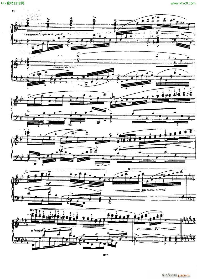 Bizet Weiss Carmen fantasie(钢琴谱)8