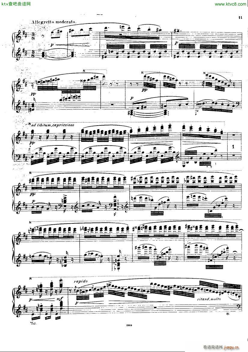 Bizet Weiss Carmen fantasie(钢琴谱)9