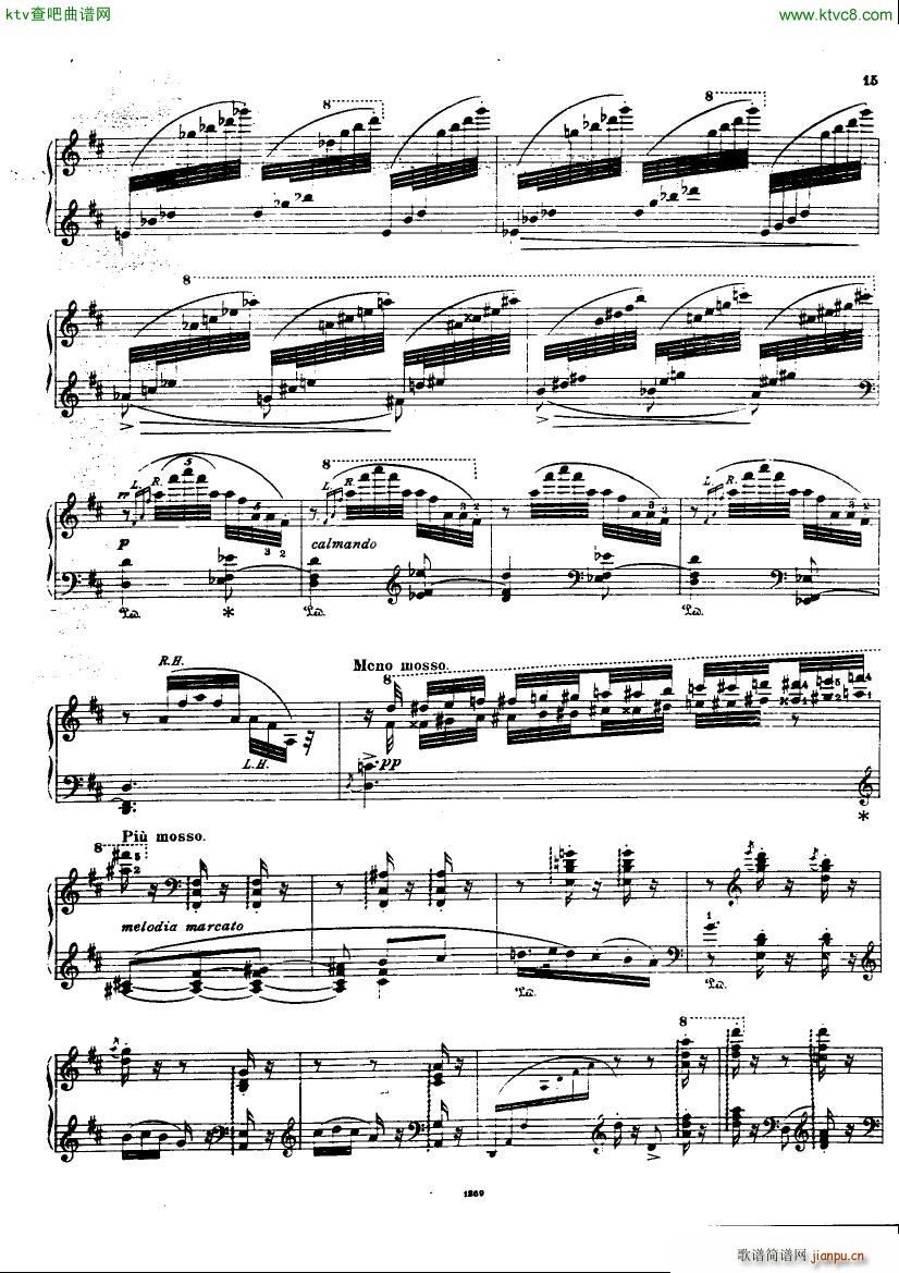 Bizet Weiss Carmen fantasie(钢琴谱)13