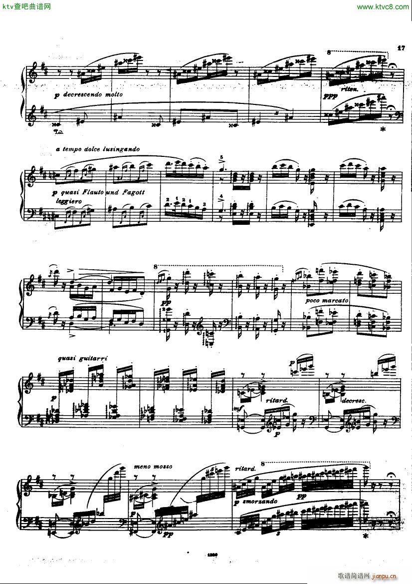 Bizet Weiss Carmen fantasie(钢琴谱)15