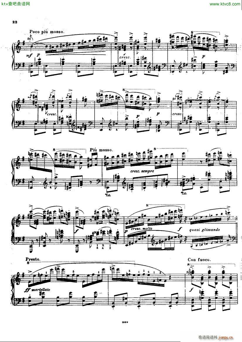 Bizet Weiss Carmen fantasie(钢琴谱)20