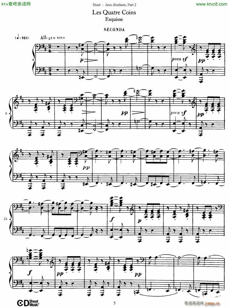 Bizet Jeaux d Enfants Part II(钢琴谱)6