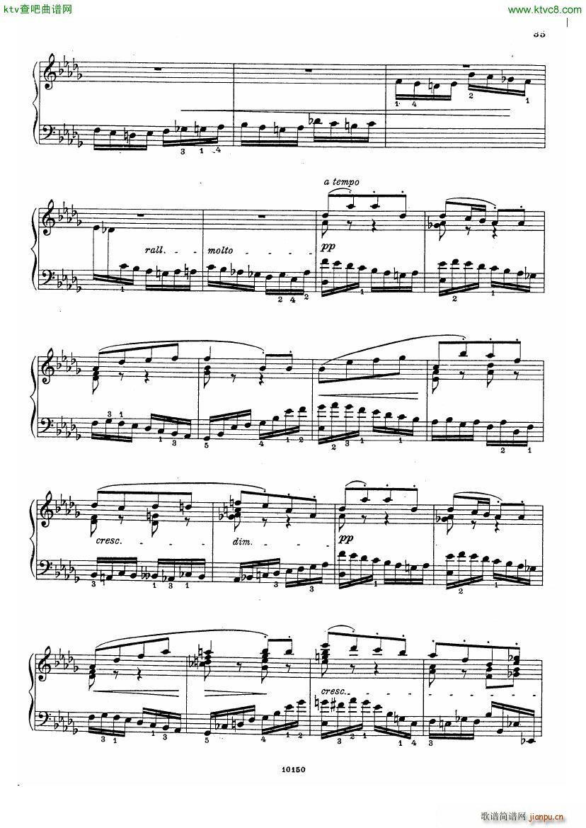 Bizet Chants du Rhin(钢琴谱)34