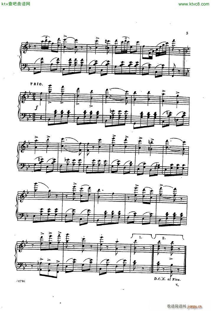 Bizet Carmen Galop arr Warren(钢琴谱)3