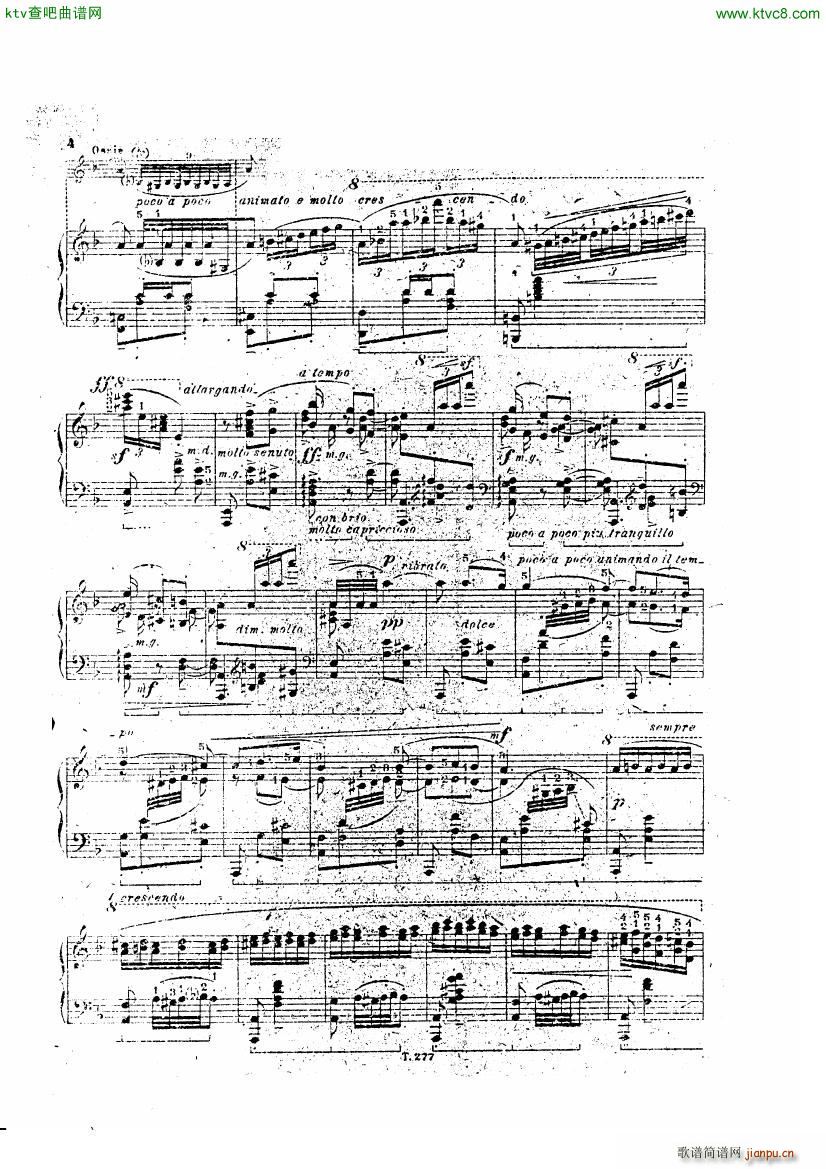 Bizet Carmen Entracte from Act 4 arr Kamensky(钢琴谱)3