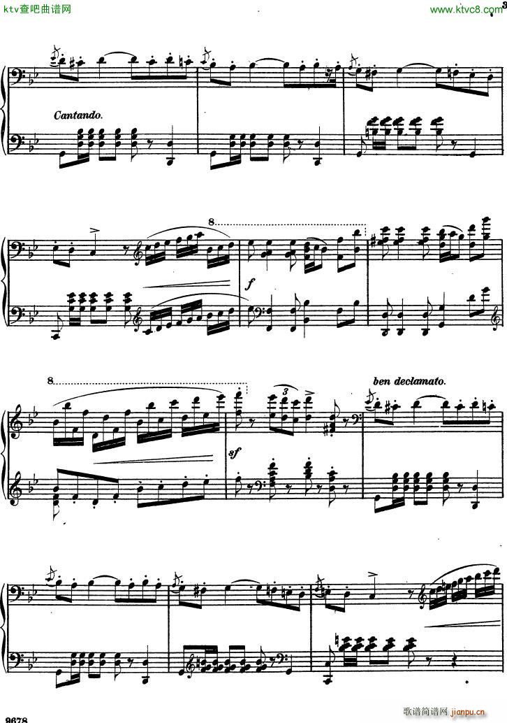 Bizet Carmen Chorus and March arr Maylath(钢琴谱)3