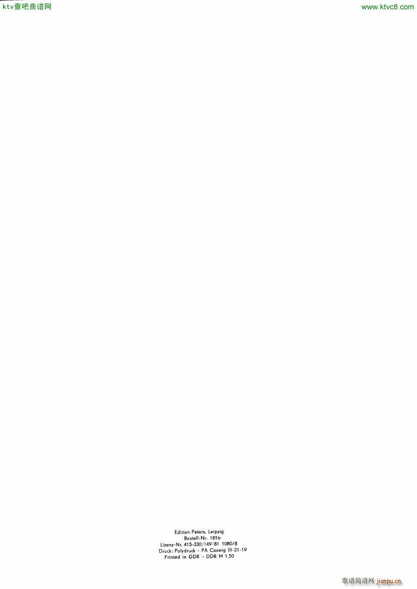 Henri Bertini 1798 1876 25 Easy Etudes Op 100(钢琴谱)35