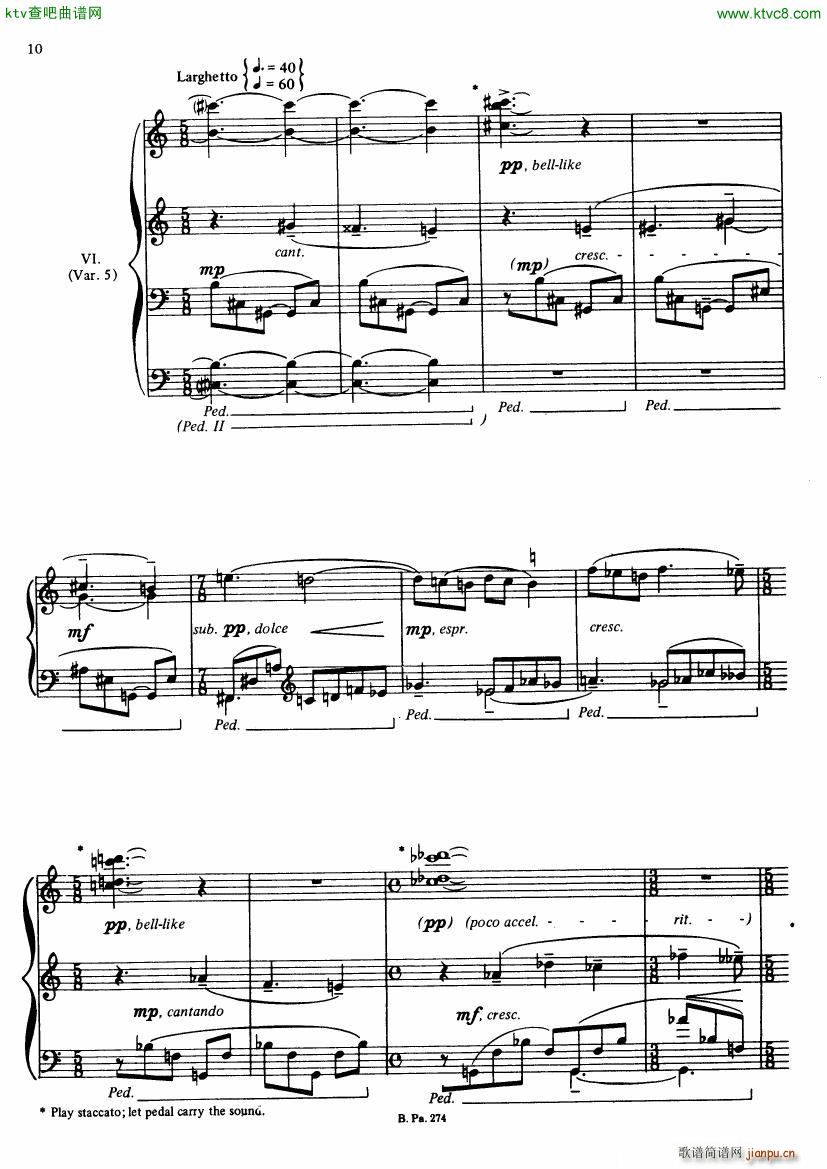 Bernstien Touches(钢琴谱)7