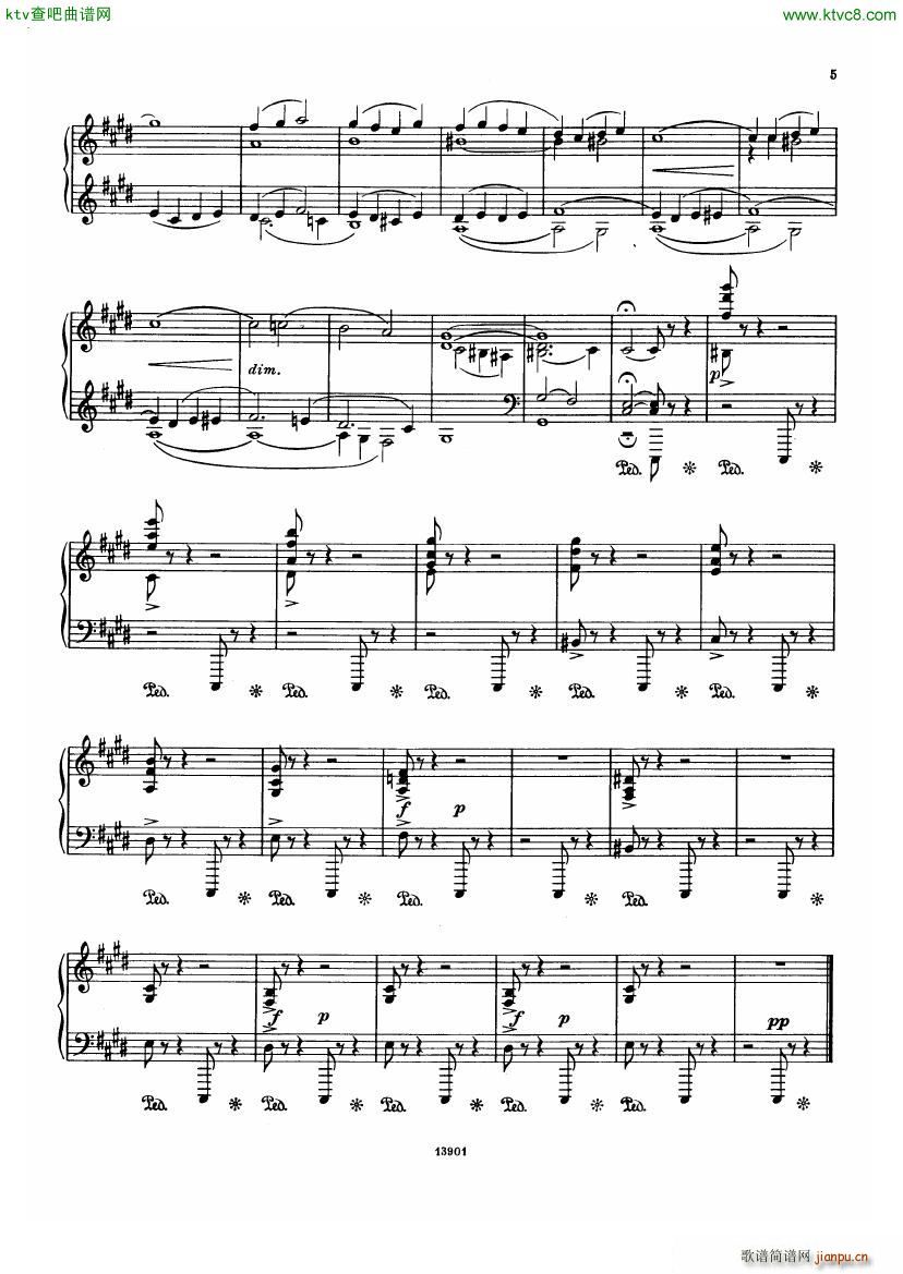 Borodin Little Suite(钢琴谱)3