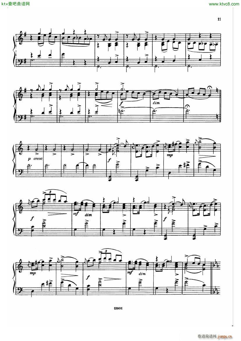 Borodin Little Suite(钢琴谱)9