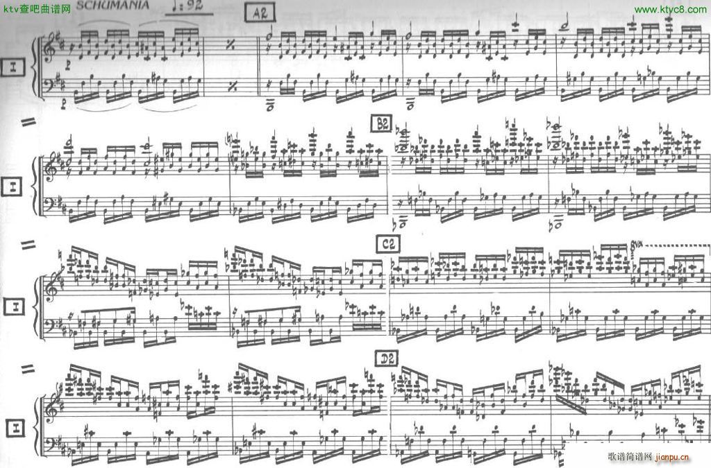 Bolling Sonata for Two Pianist no 2 Part2(钢琴谱)14