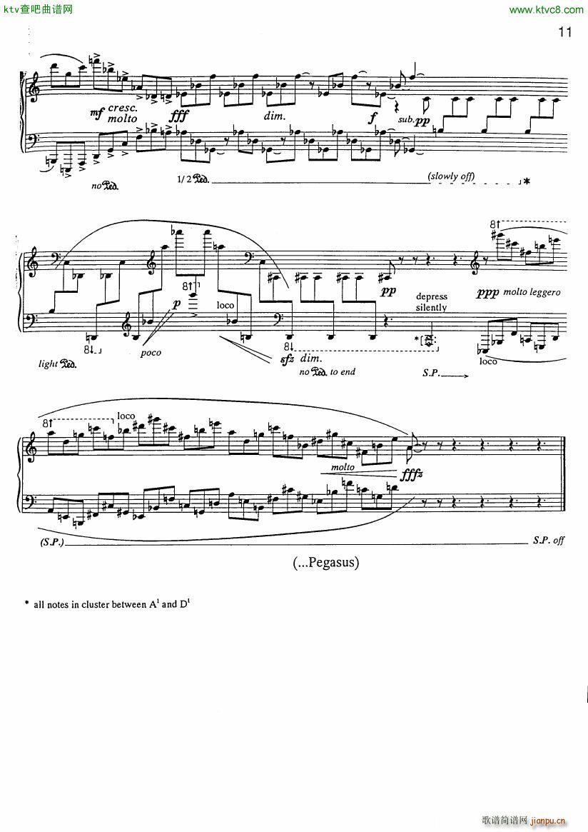 Bolcom 9 Bagatelles(钢琴谱)12