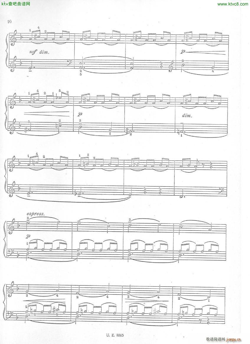 Bloch Enfantines Pieces for children Book2(钢琴谱)9