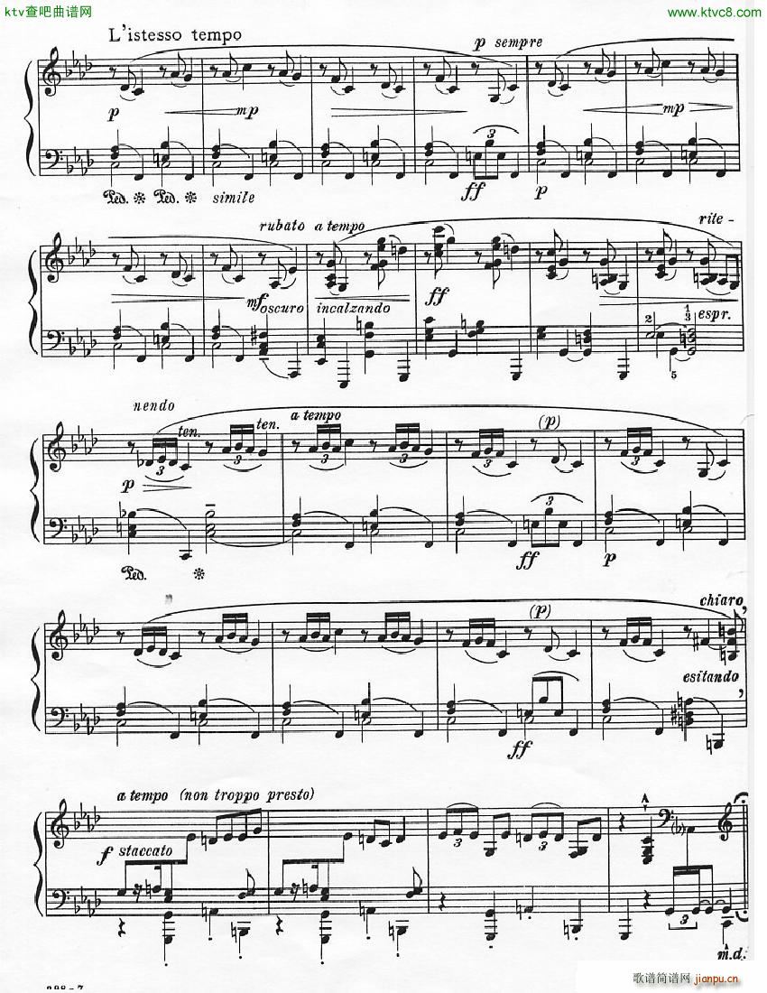 Blanchet Op 35 Trois Ecossaises(钢琴谱)12