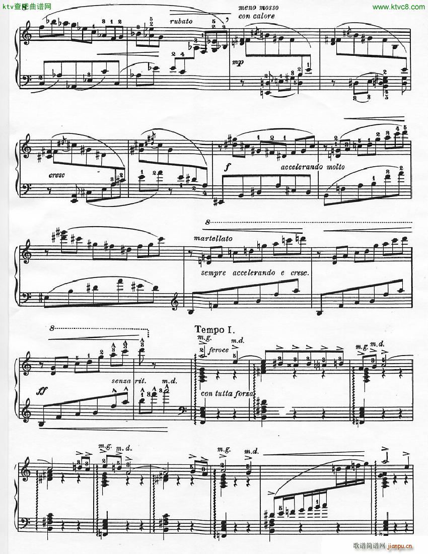 Blanchet Op 32 Troisieme Ballade(钢琴谱)1