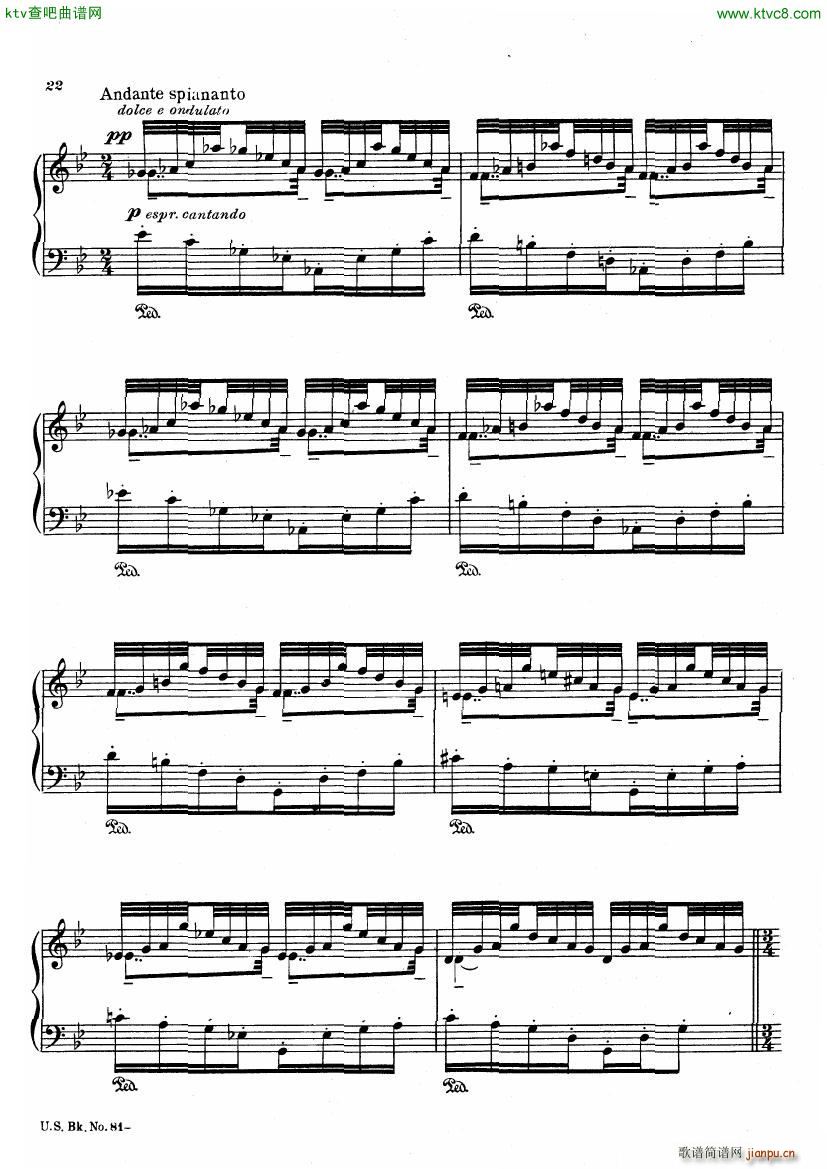 castelnuovo tedesco hommage a paderewski(钢琴谱)6