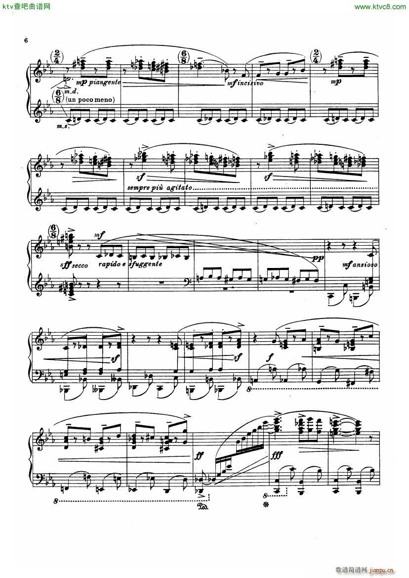 Casteln Ted Piedigrotta1924(钢琴谱)6